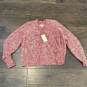 NWT Universal Thread button down sweater size M